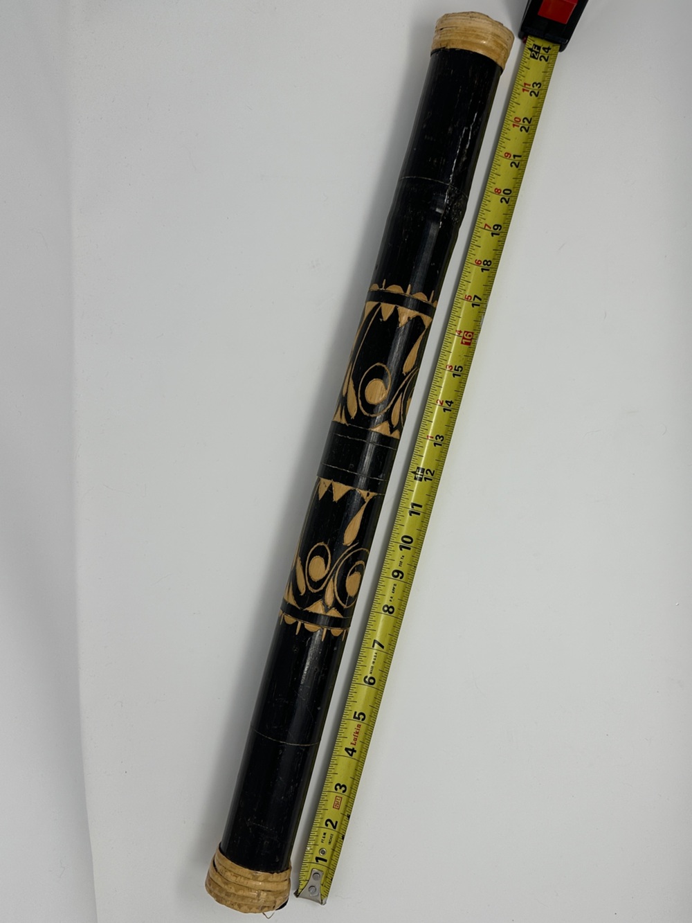 Decorative Bamboo rain stick sound musical percussion instrument - Picture 4 of 8